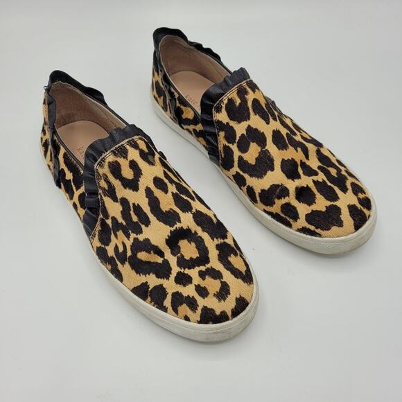 kate spade Shoes - Kate Spade New York Ponyhair Leopard Animal Print Slip-On Sneakers size 7.5 M